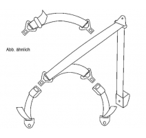 3-Punkt Spezial Sicherheitsgurte, senkrechte Rolle
